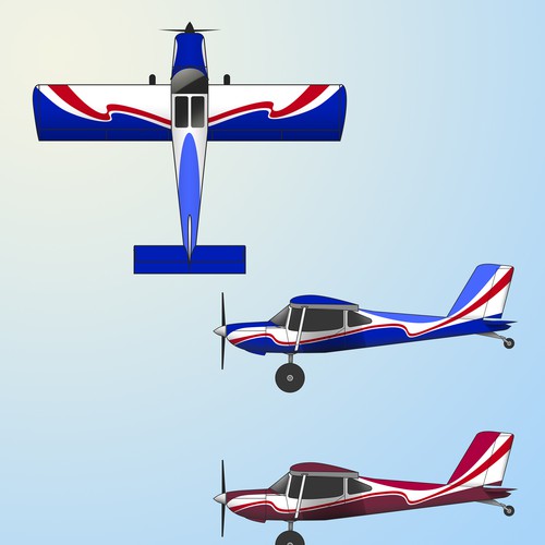 Aircraft paint design