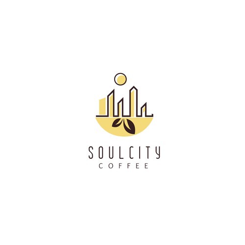 Logo concept for soulcity coffee