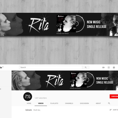 Youtube banner design