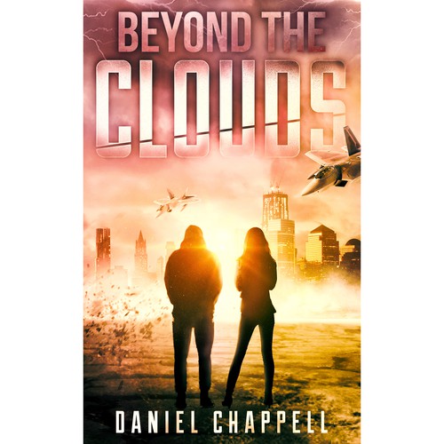Beyond the clouds.