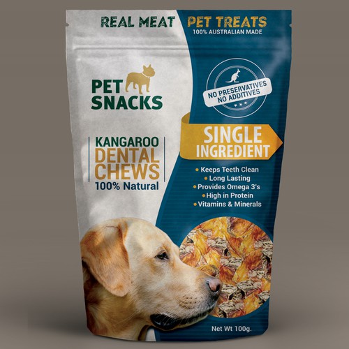 Retail Packaging For Pet Treats Company