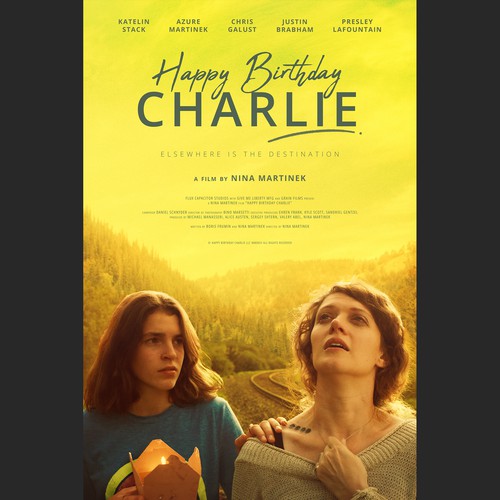 Happy Birthday Charlie | Movie Poster Design