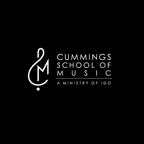 Custom Monoline for Cummings School of Music