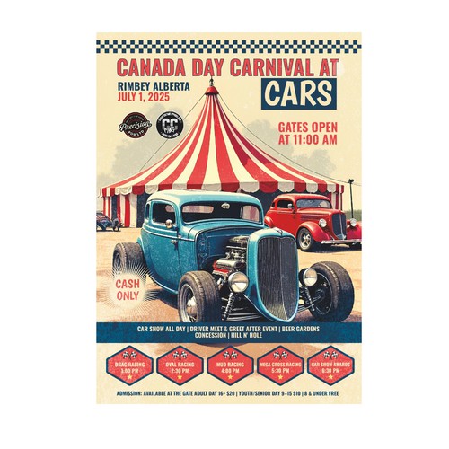 Retro flayer
