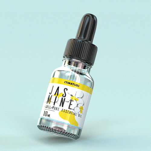 Dropper Bottle Label Design