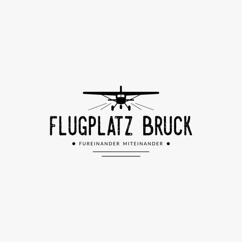 FLUGPLATZ BRUCK Logo Contest Entry