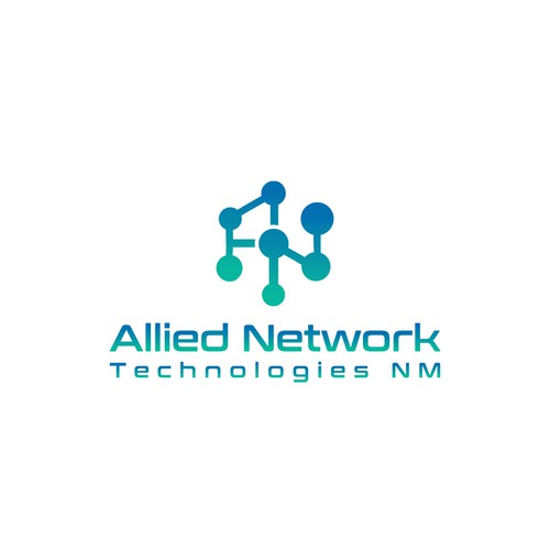 Design minimalist blockchain and technology logo