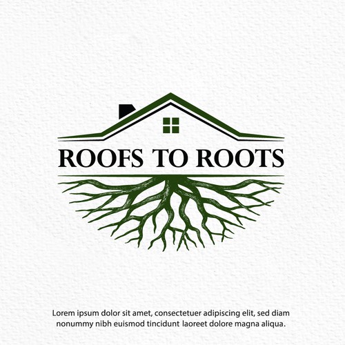 House Roofs to Roots Logo