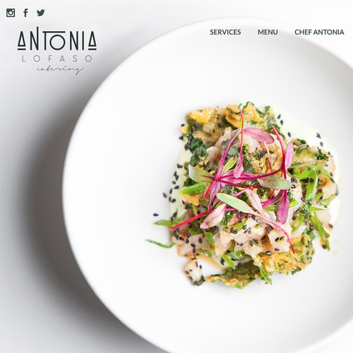Antonia Lofaso Catering Logo