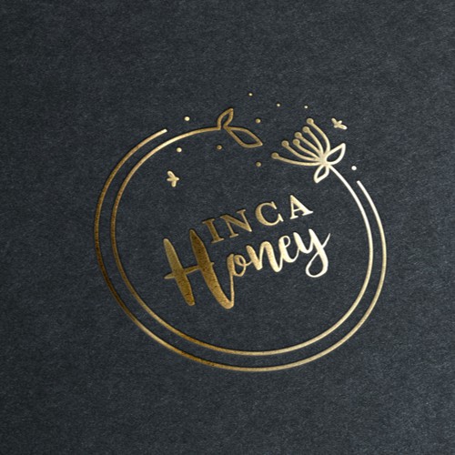 Logo for lovers of "real" honey - Inca Honey