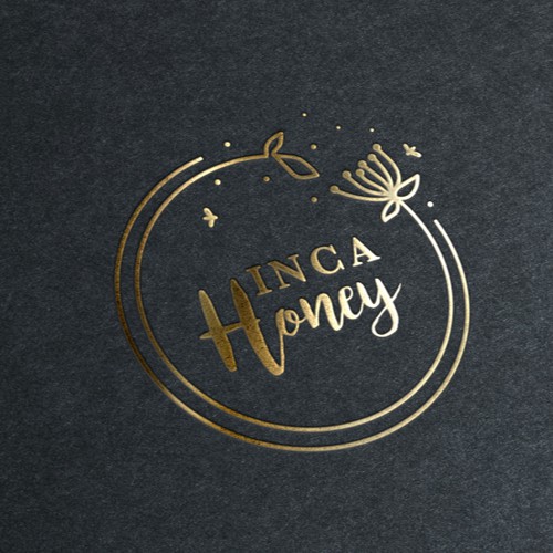 Logo for lovers of "real" honey - Inca Honey