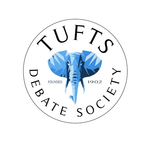 Tufts University Debate Society Logo Entry