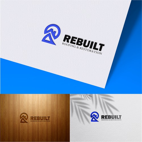 constractoin logo design for Rebuilt