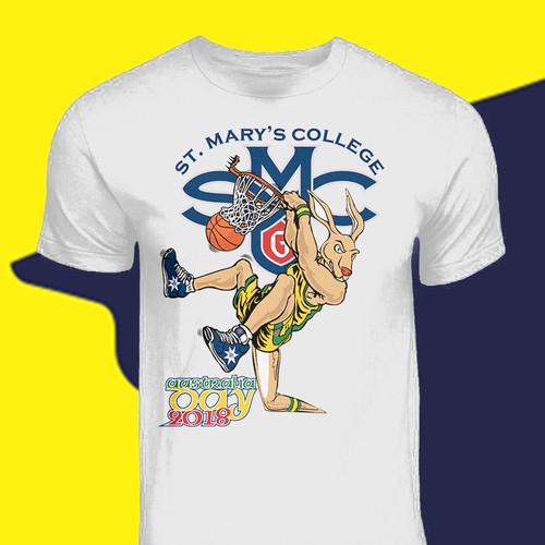 Australia Day & ST. Mary's College T-shirt Design