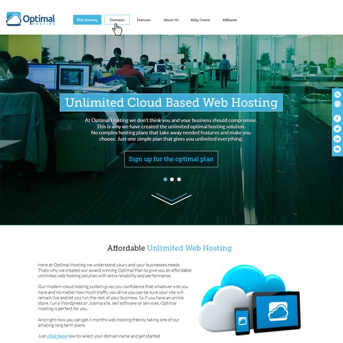 Guaranteed - cloud hosting website