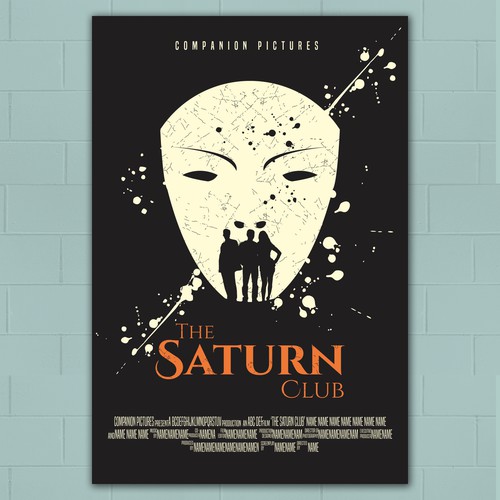 Mysterious poster for the saturn club