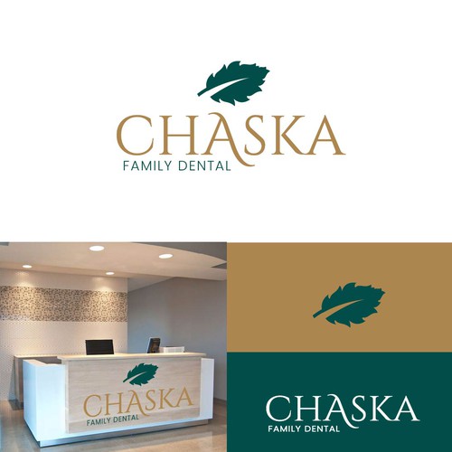 Bold logo concept for dental clinic