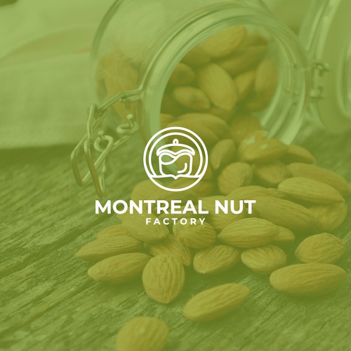 Innovative logo design for nuts and dried fruit store