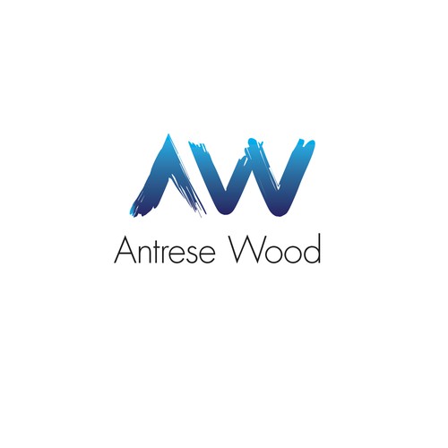 AW logo for fine artist