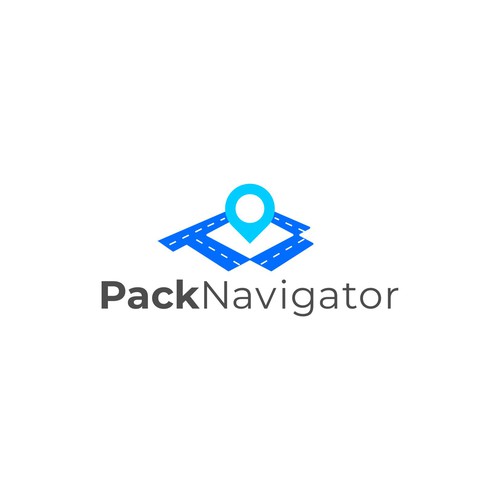 pack navigator logo design