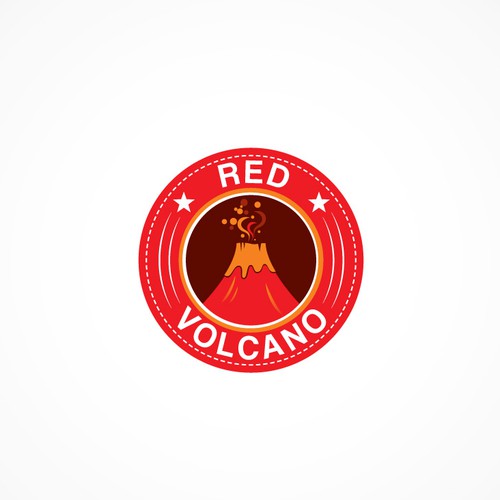 New logo and business card wanted for Red Volcano