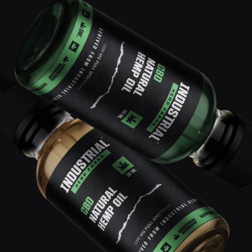 Label Design for CBD product