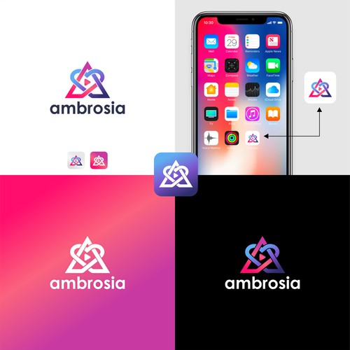 Logo concept for ambrosia