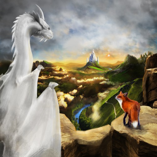 Cover-art for debut of Dragon series