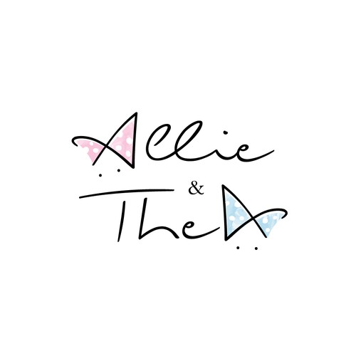 Logo type for Allie & Thea