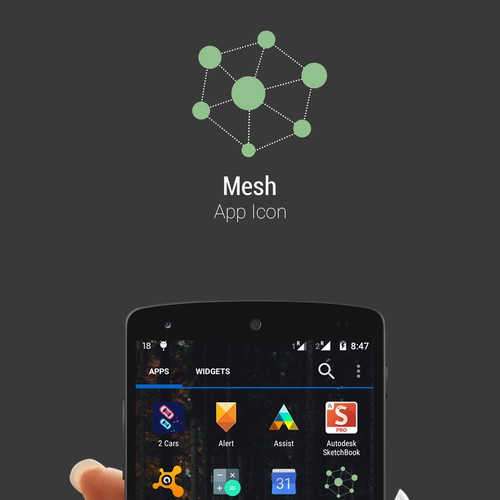 Simple APP Icon for Mesh