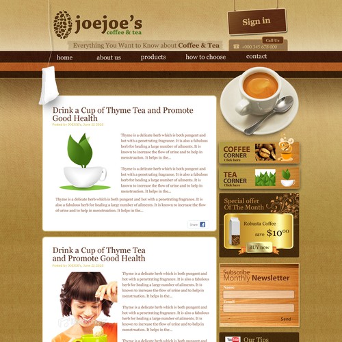 Joejoe's Coffee & Tea