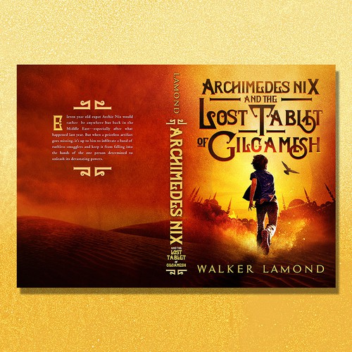 Book Cover Design for Walker Lamond