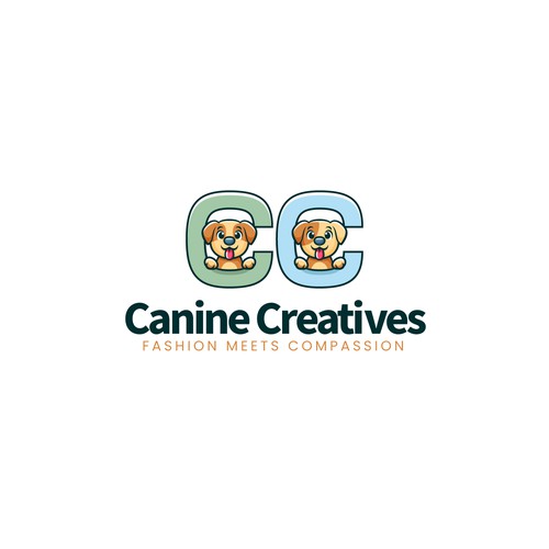 letter c dog logo idea