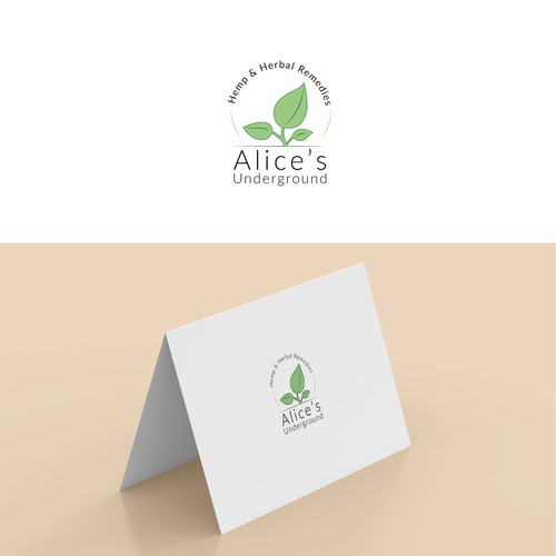 logo concept for Alice's undergrounf