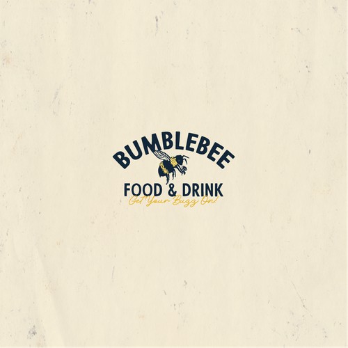 Bumblebee Food and Drink Logo