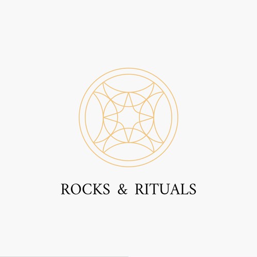 Logo for crystal selling company