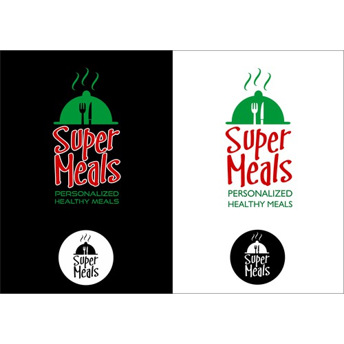 bold branding for a meal delivery company