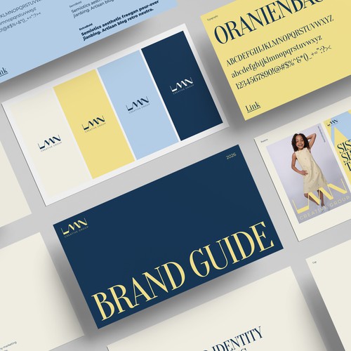 Brand Guide for Model Agency