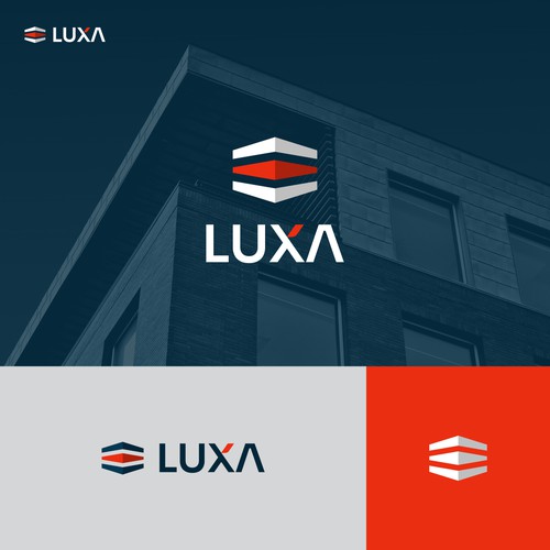 Luxa logo design