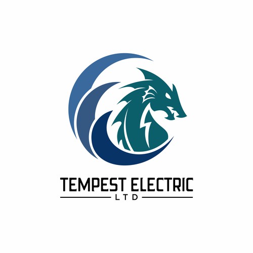 Tempest Electric Logo Design