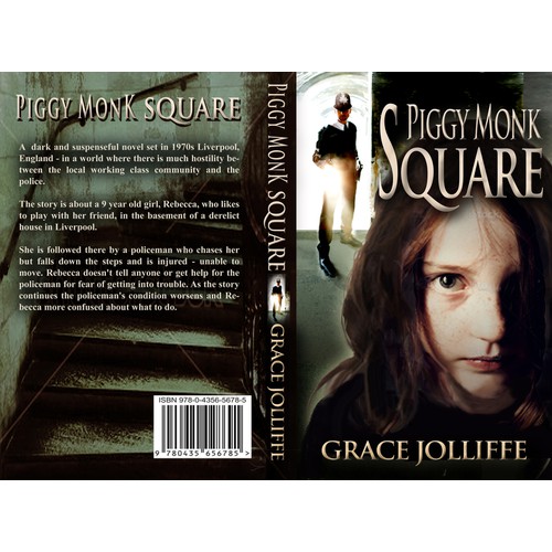 Create a compelling cover for a tense and suspense filled novel.