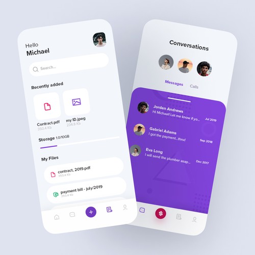 Tenant - App design