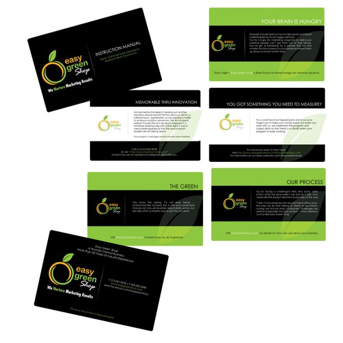 Easy Green Shop ( promotional brochure)