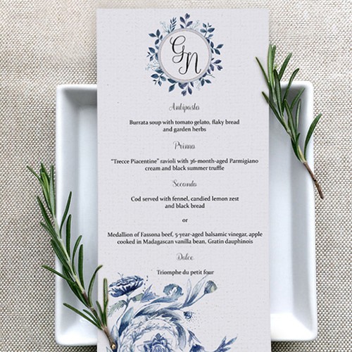 G&N Wedding Menu 