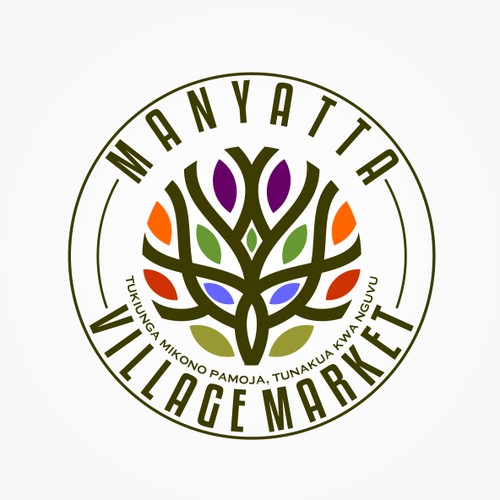 Manyatta Village Market logo design