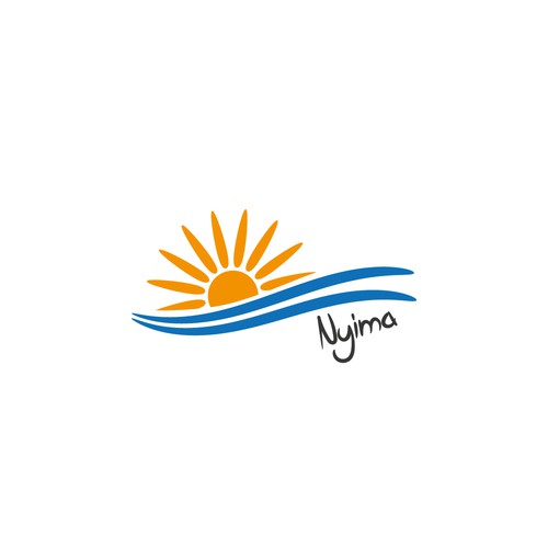 Clean logo design for yacht