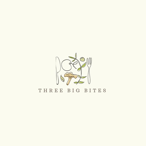 Logo for food blog 