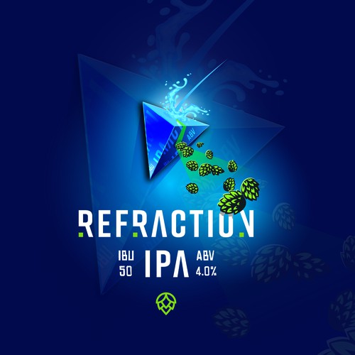 Beer Logo / Refraction IPA