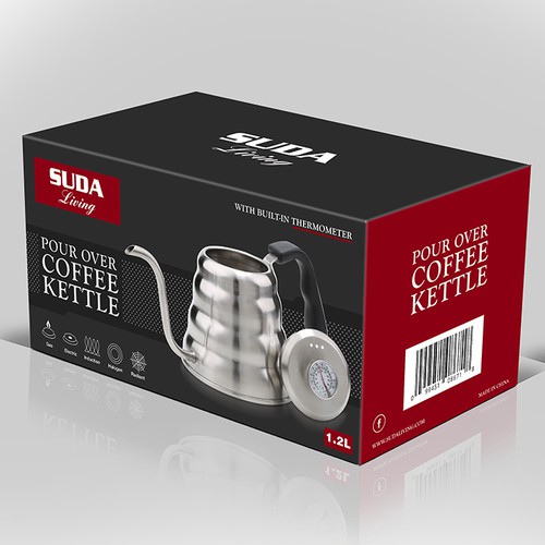 Box packaging for SUDA Living