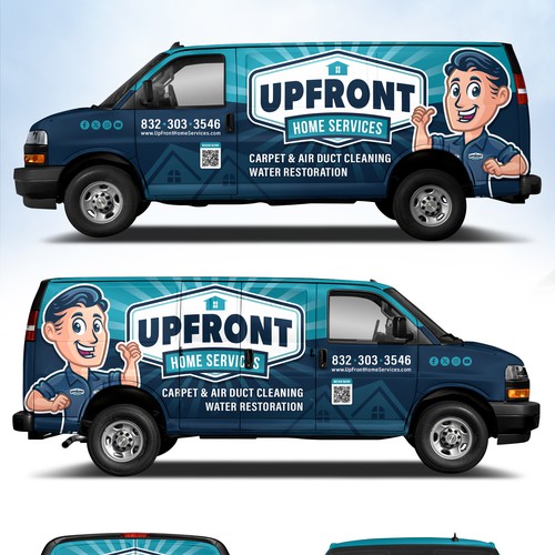 UPFRONT Vanwrap Design